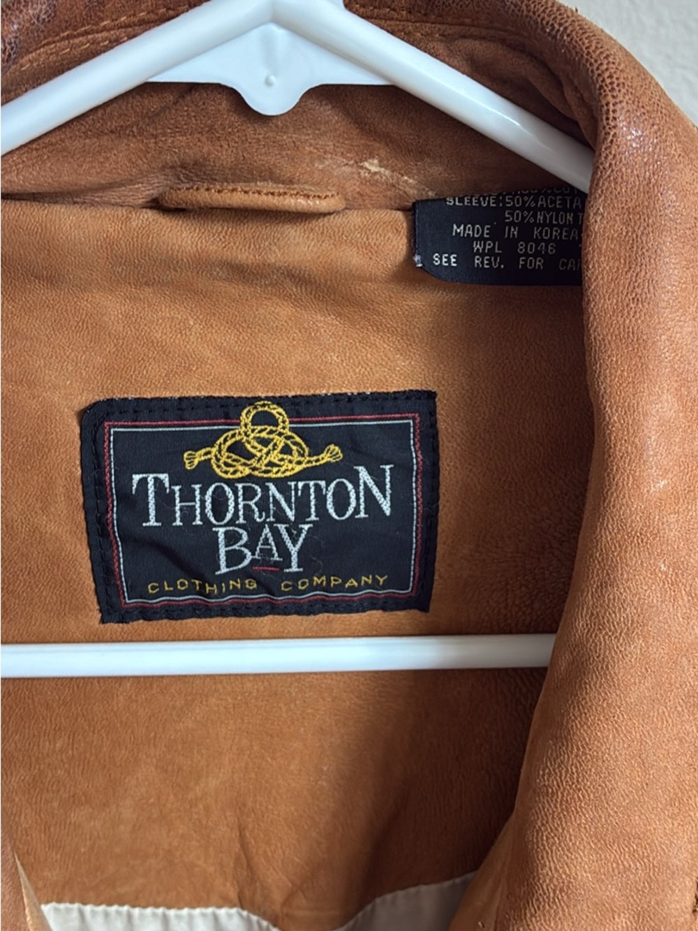 Men's Tan Suede Bomber Jacket